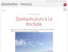 Tablet Screenshot of les4bellais.fr